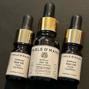 New FABLE & MANE
HoliRoots Pre-wash Hair Treatment Oil  .83 Fl oz